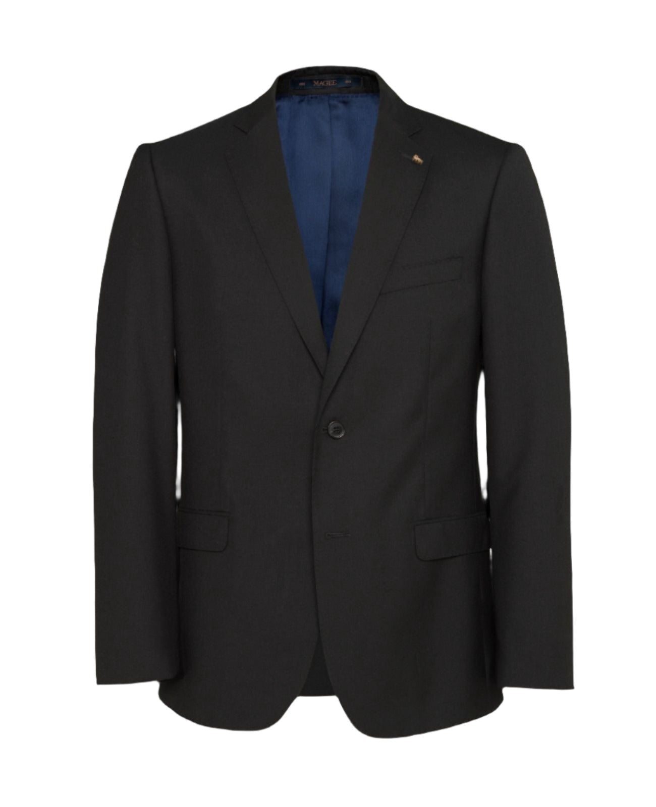 Magee - Mix & Match Plain Wool Suit Jacket - Colour: Black