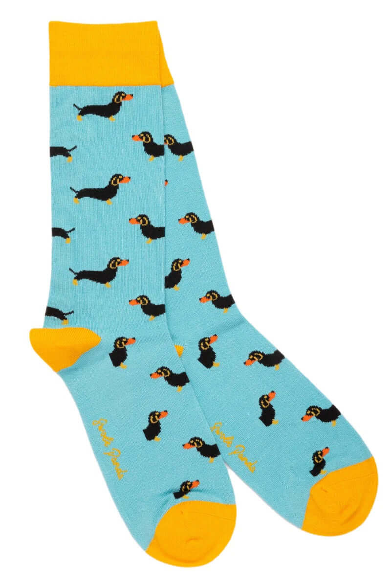 Swole Panda - Premium Eco-Friendly Bamboo Socks - Colour: Dachshund