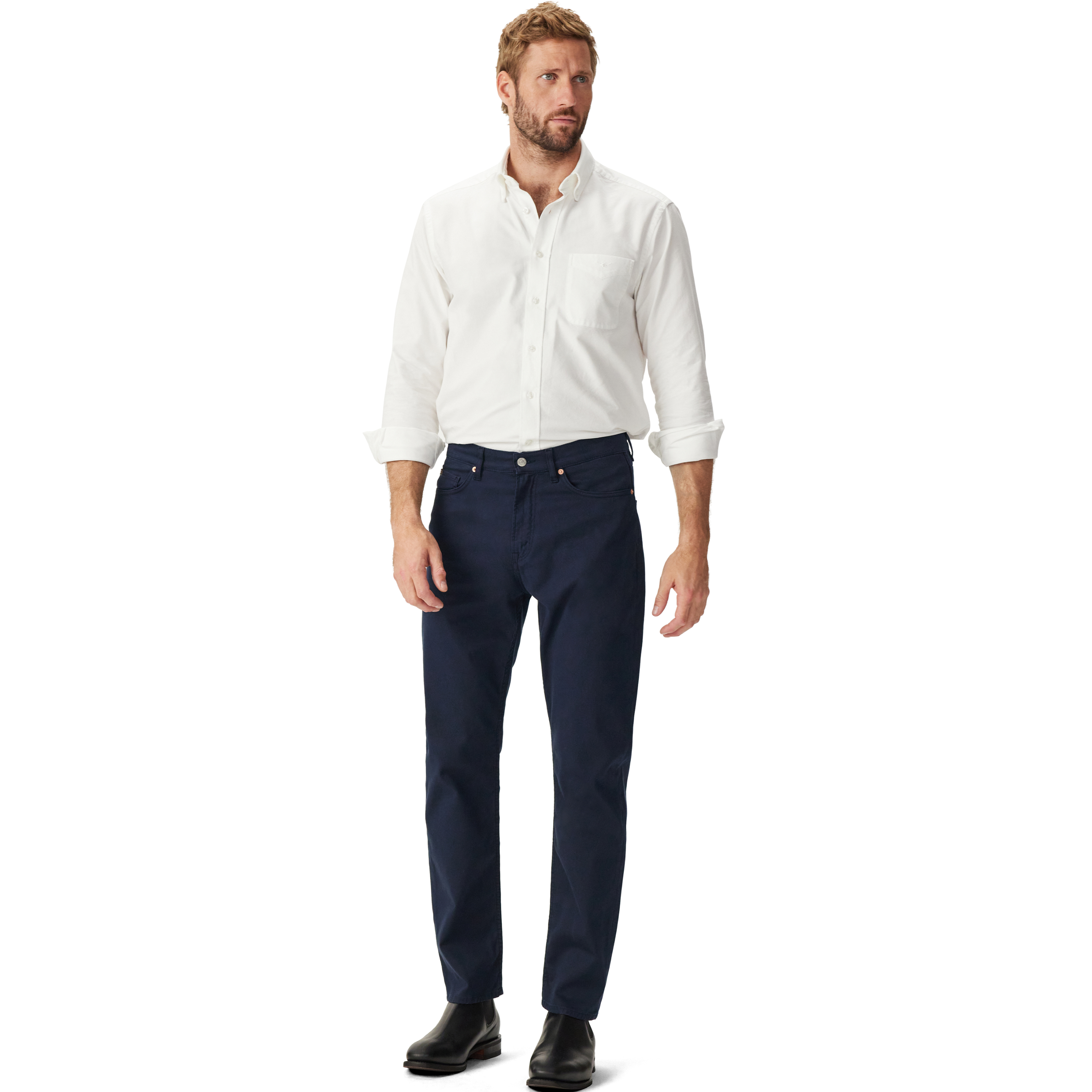 R M Williams - Loxton II Jean - Colour: Navy