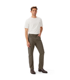 R.M.Williams Ramco 5 Pocket stretch twill in Silt – full-length model view