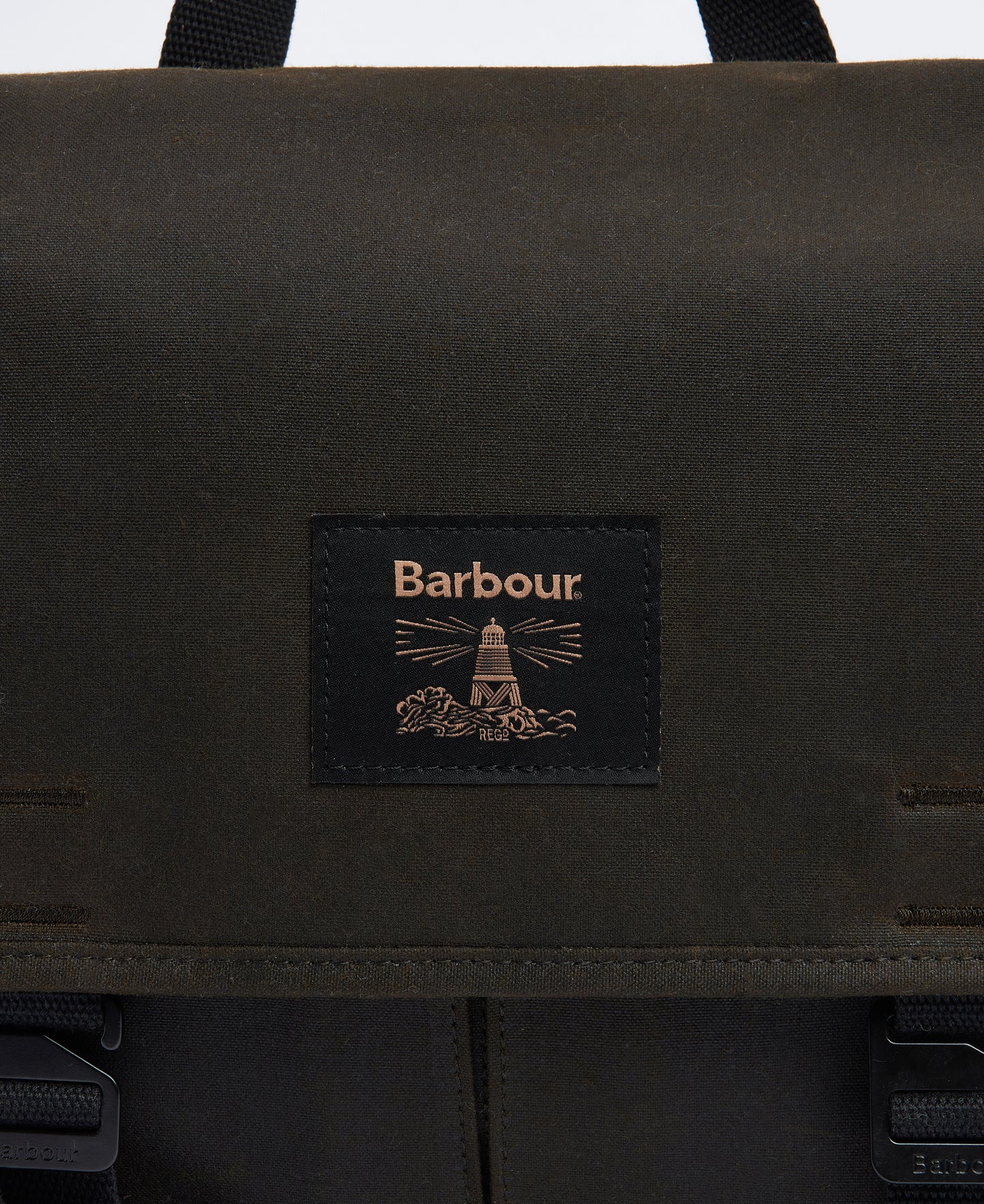 Barbour - Field Wax Messenger - Colour: Dark Olive