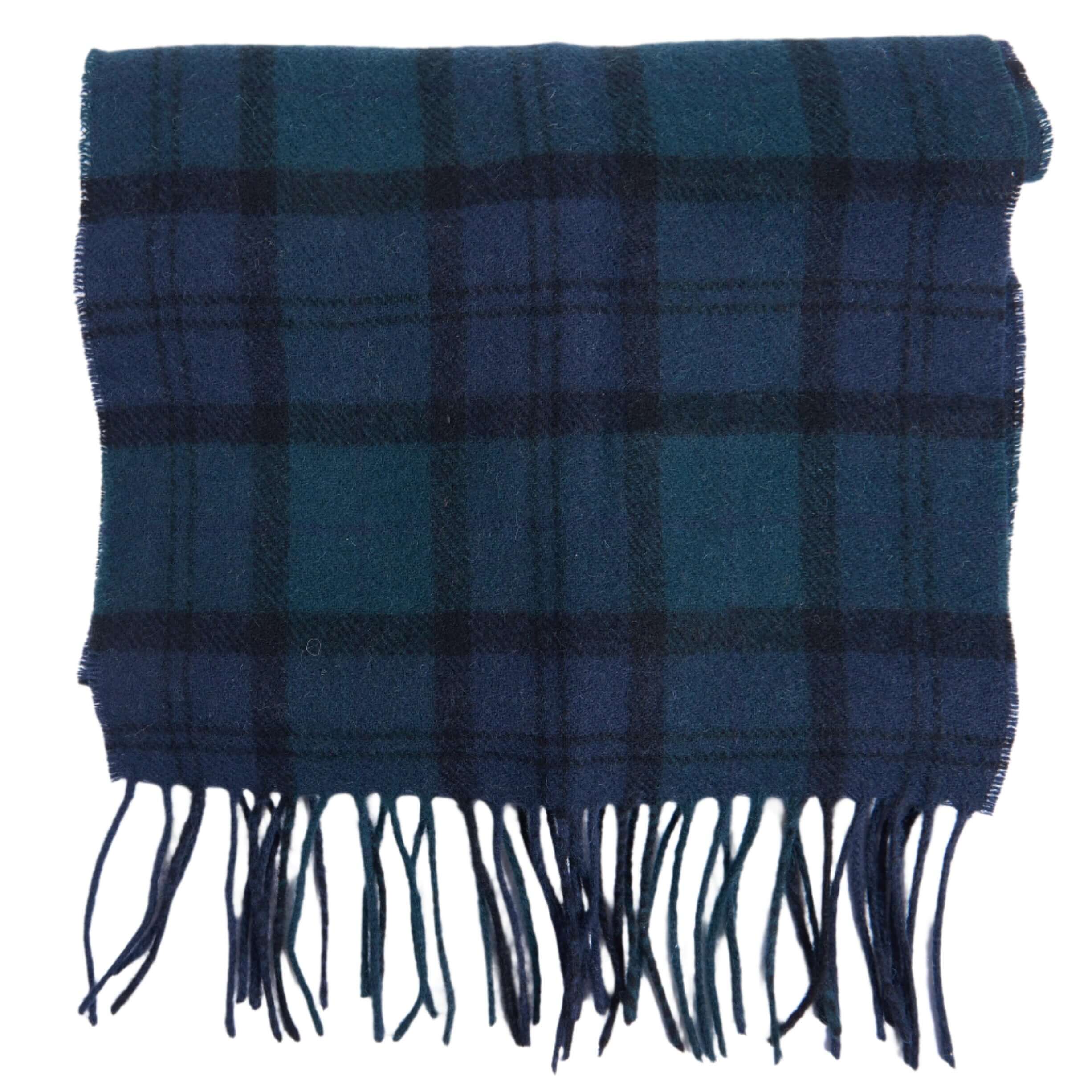 Barbour - Lambswool Tartan Scarf - Colour: Black Watch