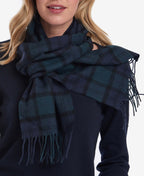 Barbour - Lambswool Tartan Scarf - Colour: Black Watch