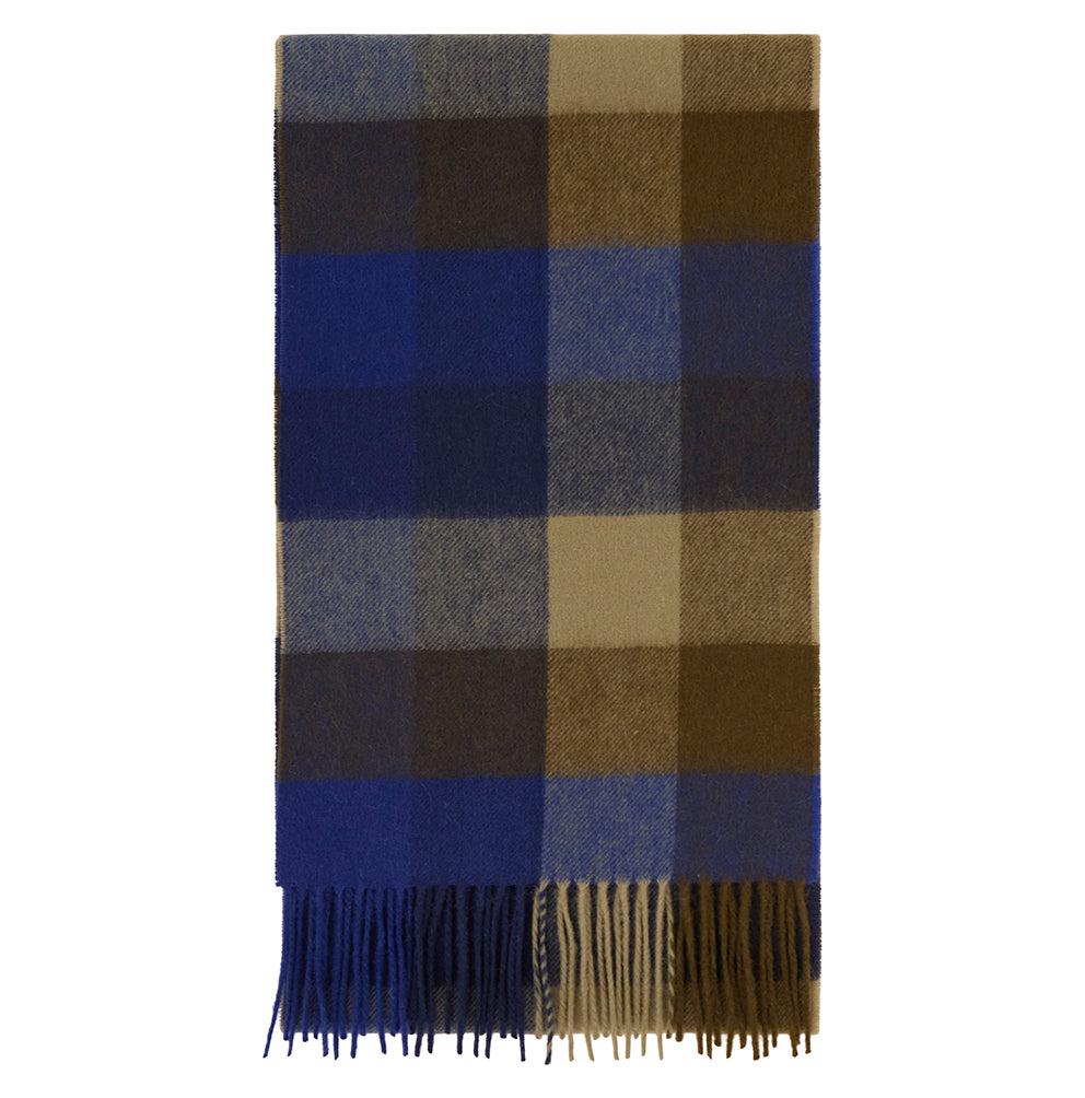 Lambswool Tattersall Scarf