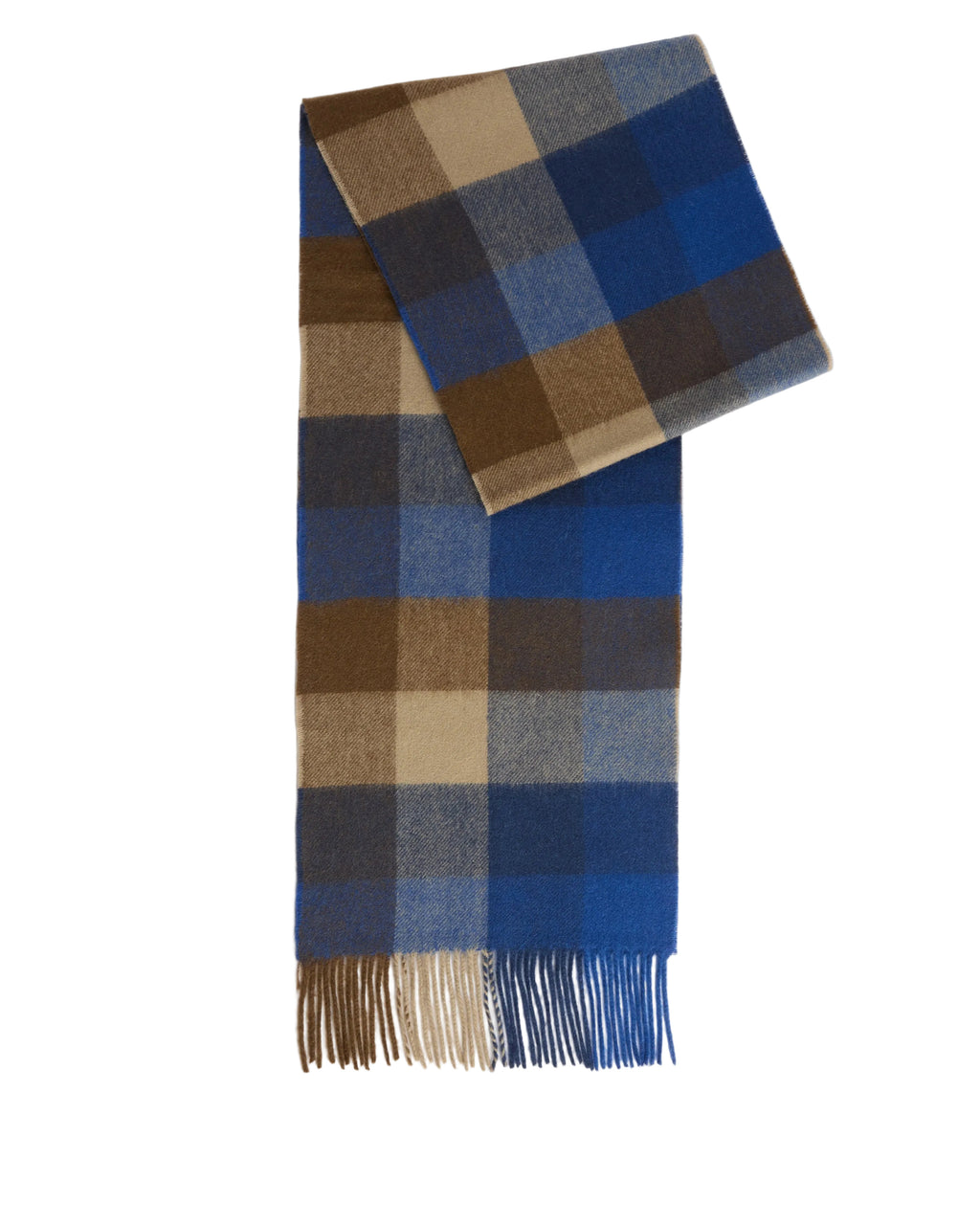 Lambswool Tattersall Scarf