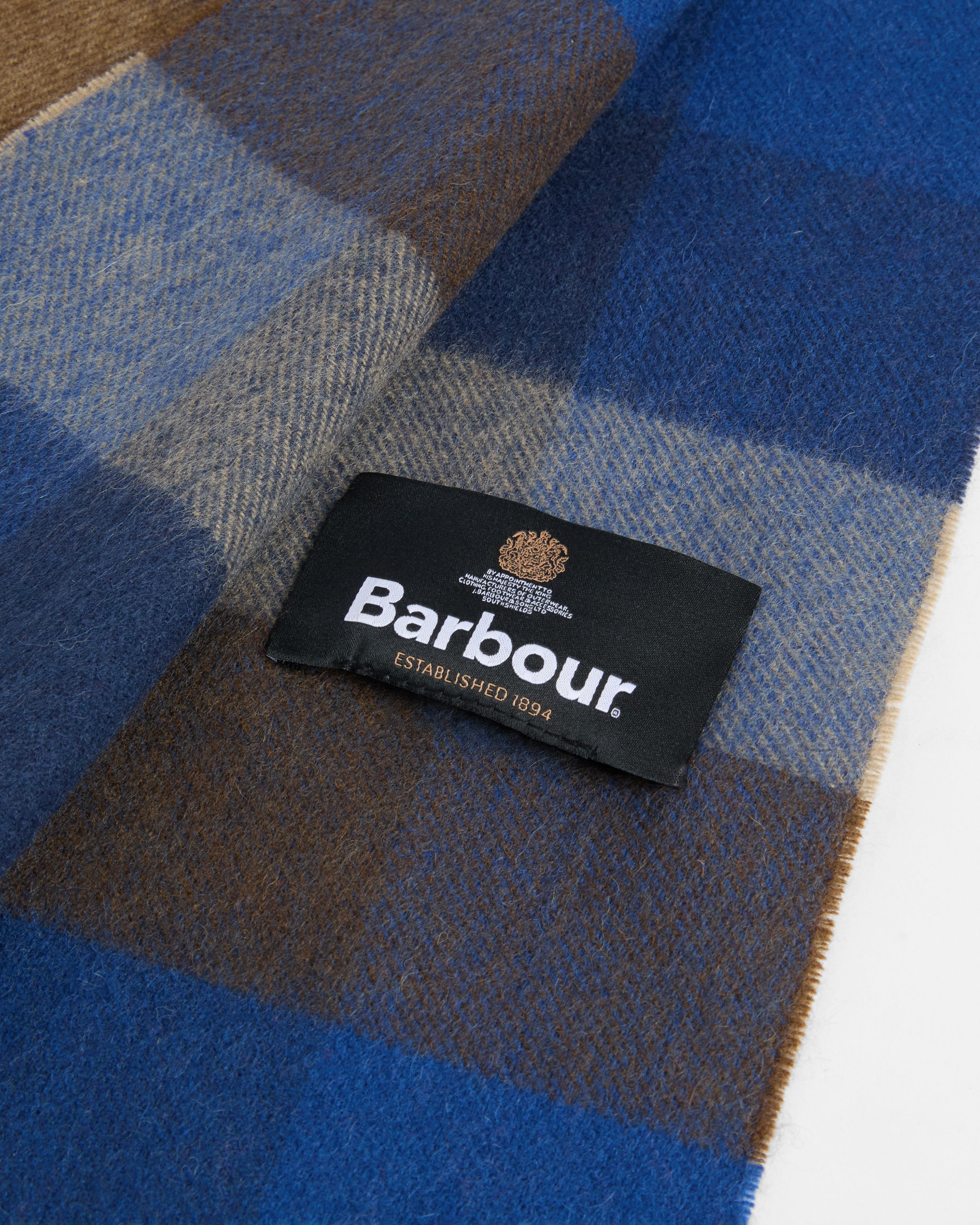Lambswool Tattersall Scarf