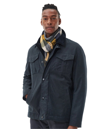 Barbour - Large Tattersall Scarf - Colour: Warm Ginger