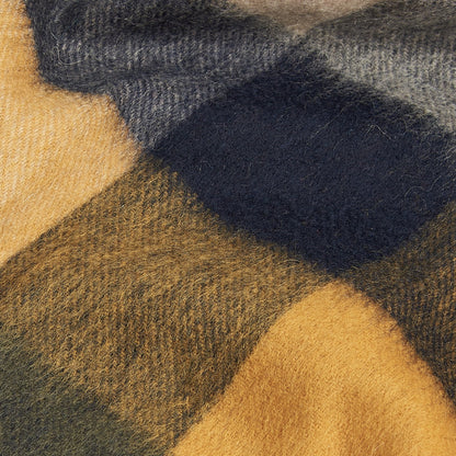 Barbour - Large Tattersall Scarf - Colour: Warm Ginger