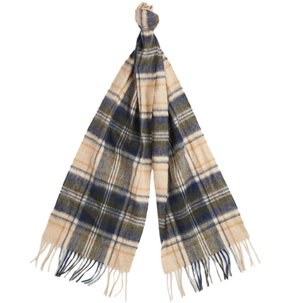 Barbour - New Check Scarf - Colour: Sand Beige