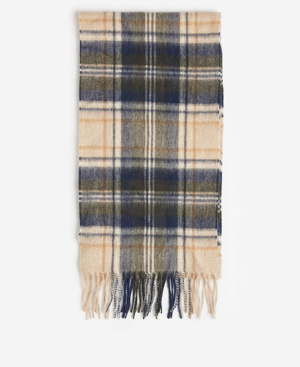 Barbour - New Check Scarf - Colour: Sand Beige