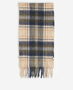 Barbour - New Check Scarf - Colour: Sand Beige