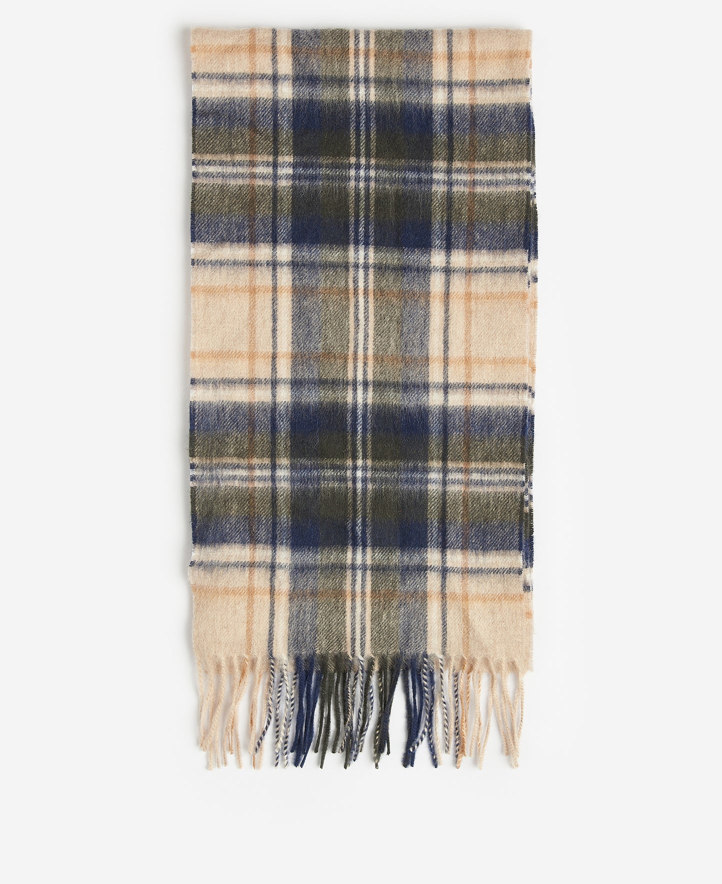 Barbour - New Check Scarf - Colour: Sand Beige