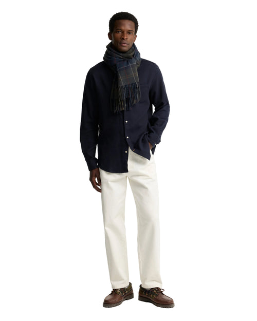 Braden Tartan Scarf in Shadow Classic Tartan – product view 1