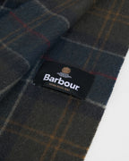 Braden Tartan Scarf in Shadow Classic Tartan – product view 2