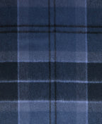 Mineral Tartan Scarf in Midnight Loch – lifestyle view