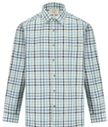 Viyella VY4150-940 Park Lane Blue club check shirt, full front