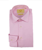 Viyella - Classic Tailored Fit Shirt Plain - Colour: Pink