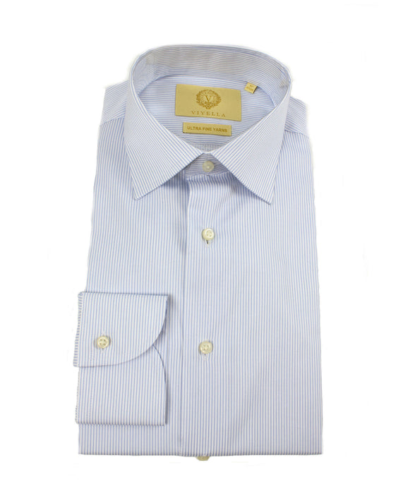 Classic Tailored Fit Shirt Hairline Stripe