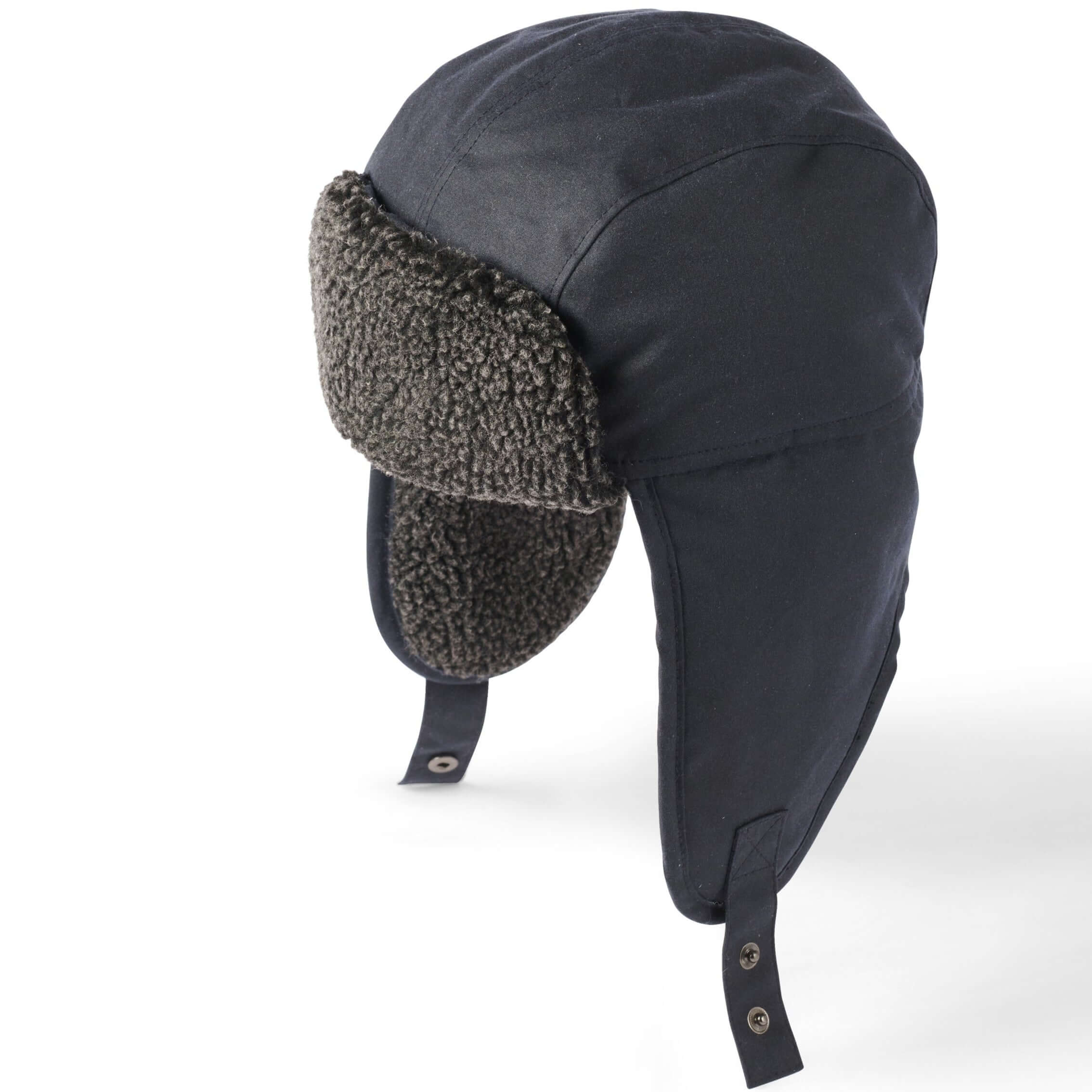 Failsworth - Wax Trapper Hat - Colour: Navy
