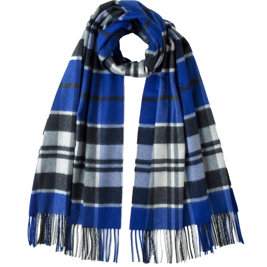 Johnstons of Elgin - Cashmere Tartan Scarf - Colour: Strathclyde