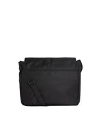 Barbour International Daleson Messenger Crossbody Bag in black - detail view