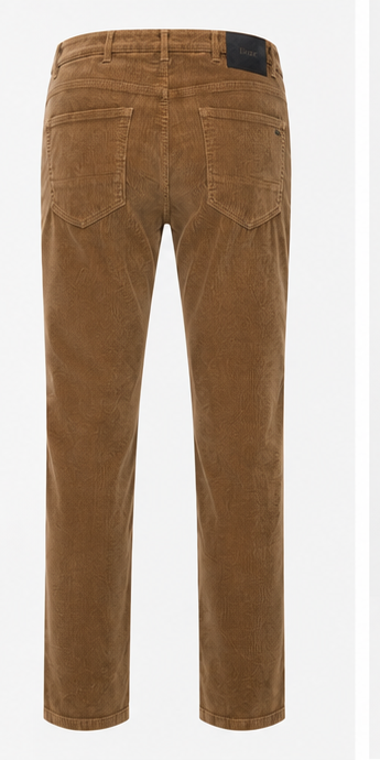 Brax Cadiz 7-1833 corduroy trousers in Nougat – back view