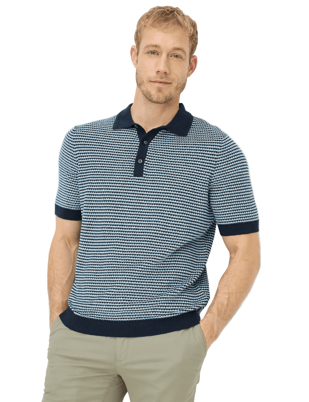 Pascal Textured Polo Shirt