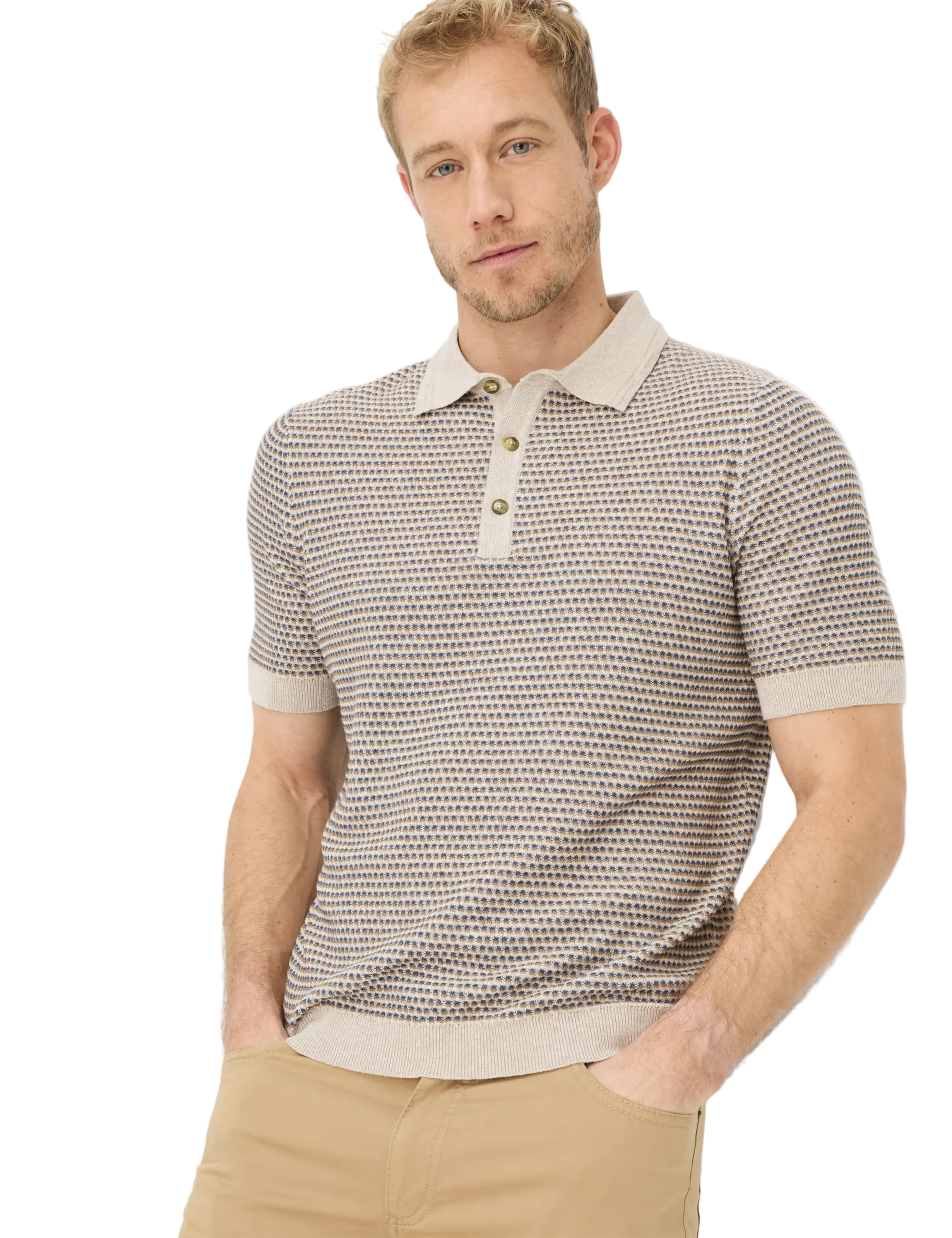 Pascal Textured Polo Shirt
