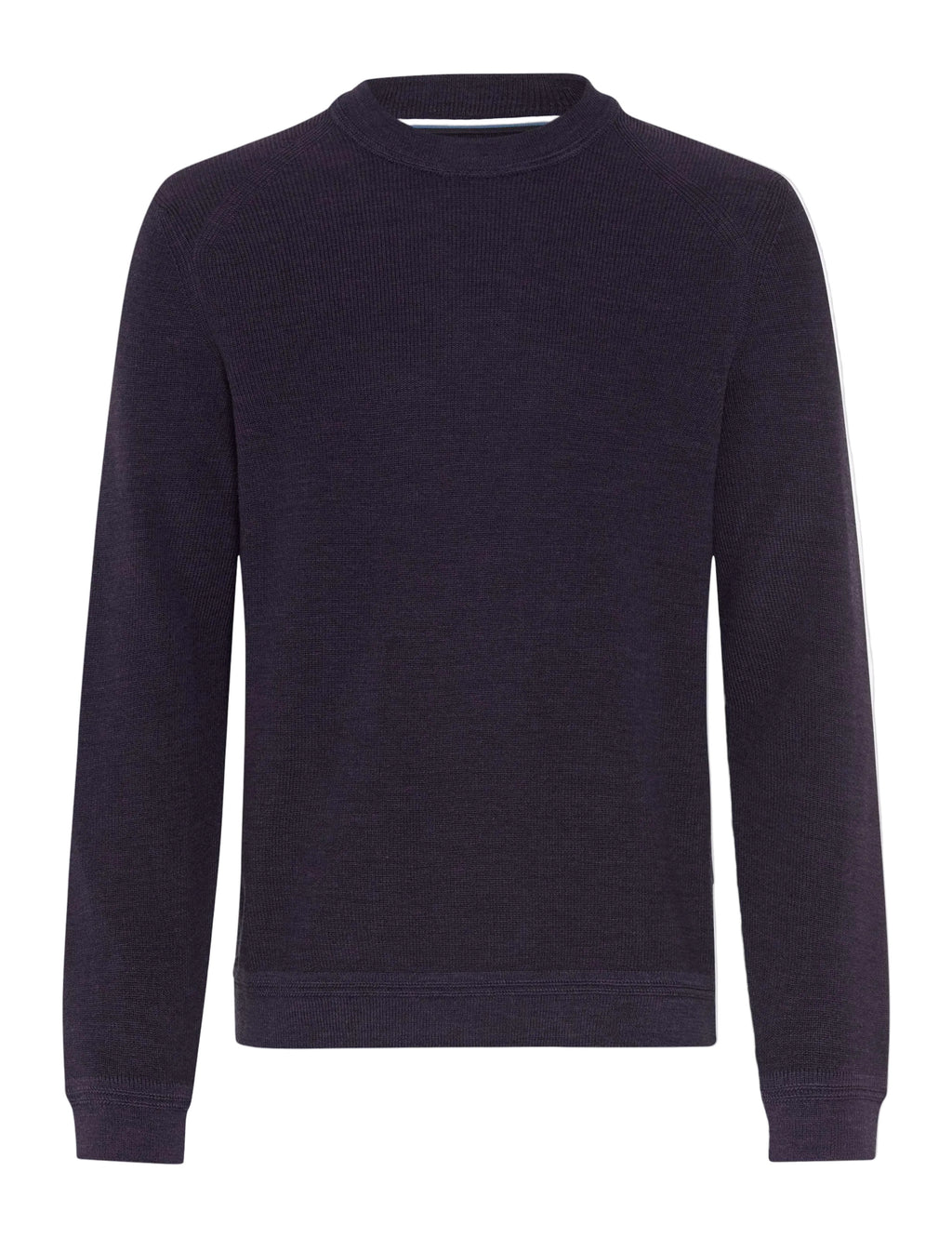 Brax Roy crew neck jumper in Plum - product front