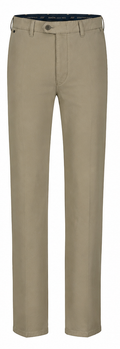 Brühl Parma B Stretch Cotton Chinos in Putty 540 – front view
