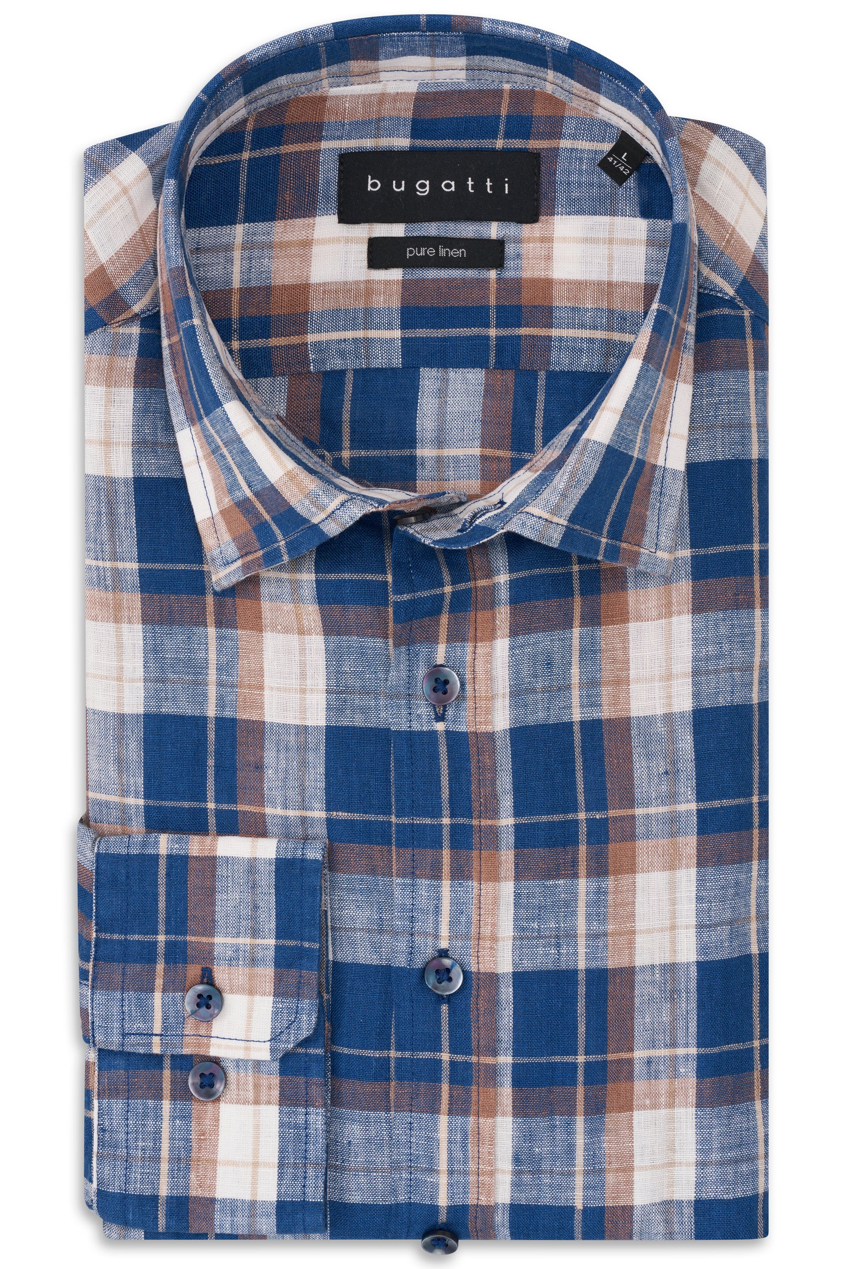 Linen Check Shirt