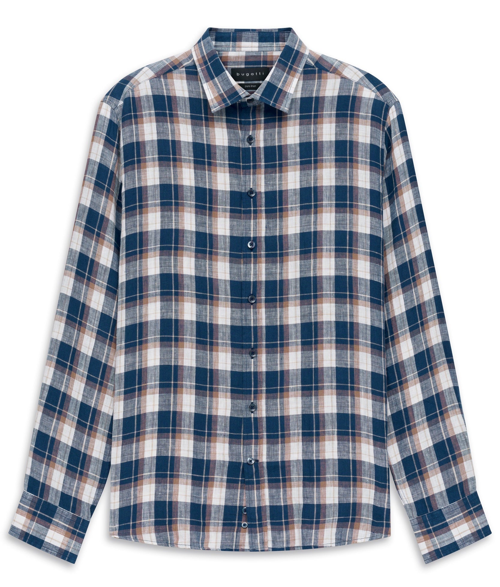 Linen Check Shirt