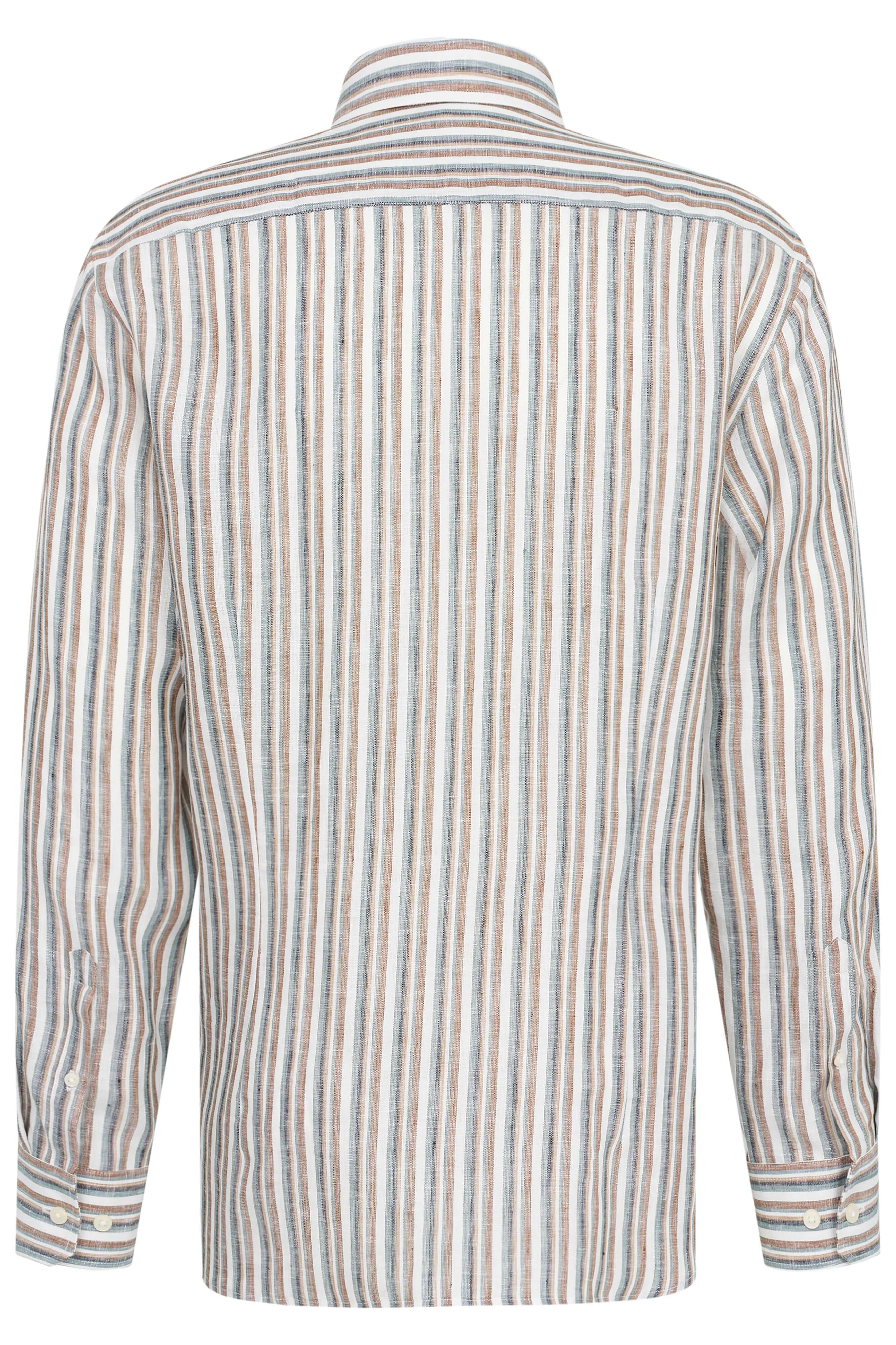 Linen Stripe Shirt
