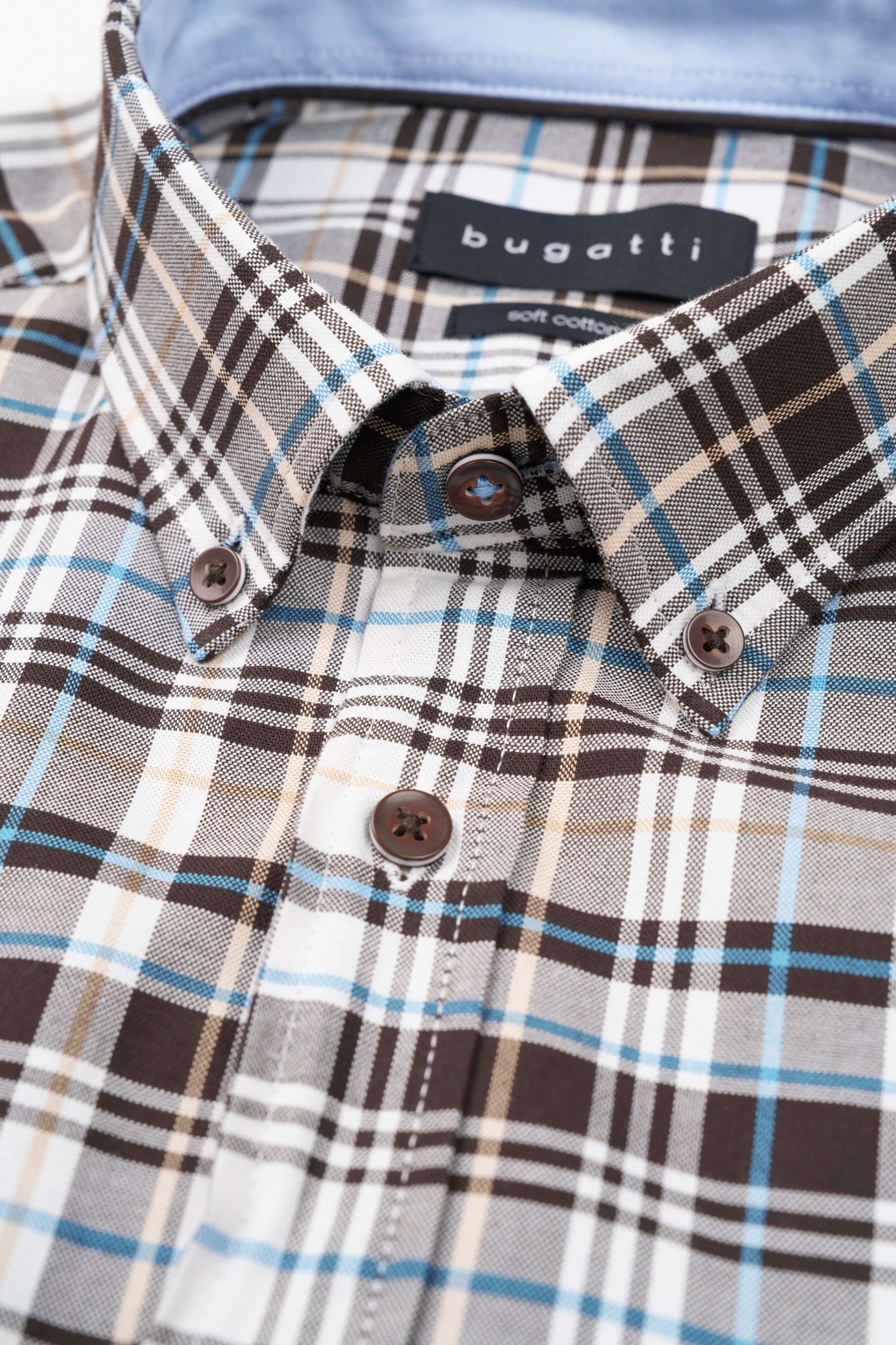 Bugatti - Check Shirt - Size: Medium