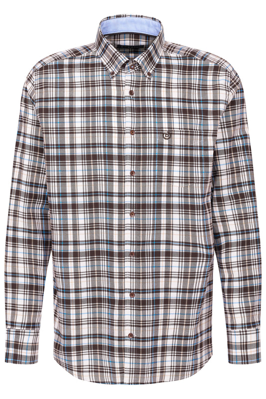 Bugatti - Check Shirt - Size: Medium