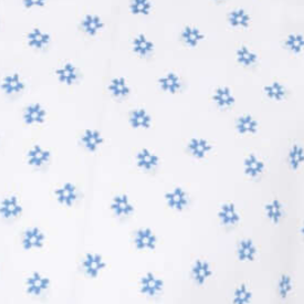 Bugatti - Daisy Print Shirt - Colour: White/Blue