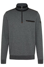 Bugatti - 1/4 Zip Pullover - Colour: Grey