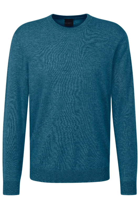 Bugatti - Crew Neck Pullover - Colour: Petrol