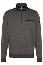Bugatti - 1/4 Zip Pullover - Colour: Brown