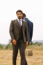 Mix & Match Herringbone Tweed Suit Trousers