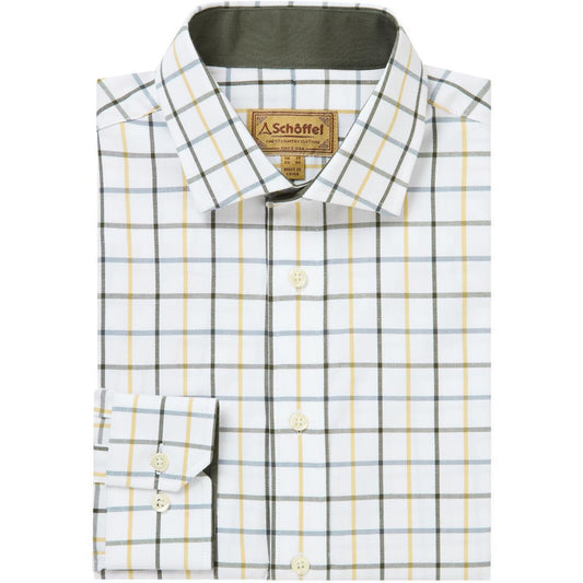 Schoffel - Baconsthorpe Tailored Shirt - Colour: Woodland Check