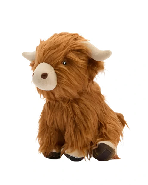 Highland Cow Dog Toy