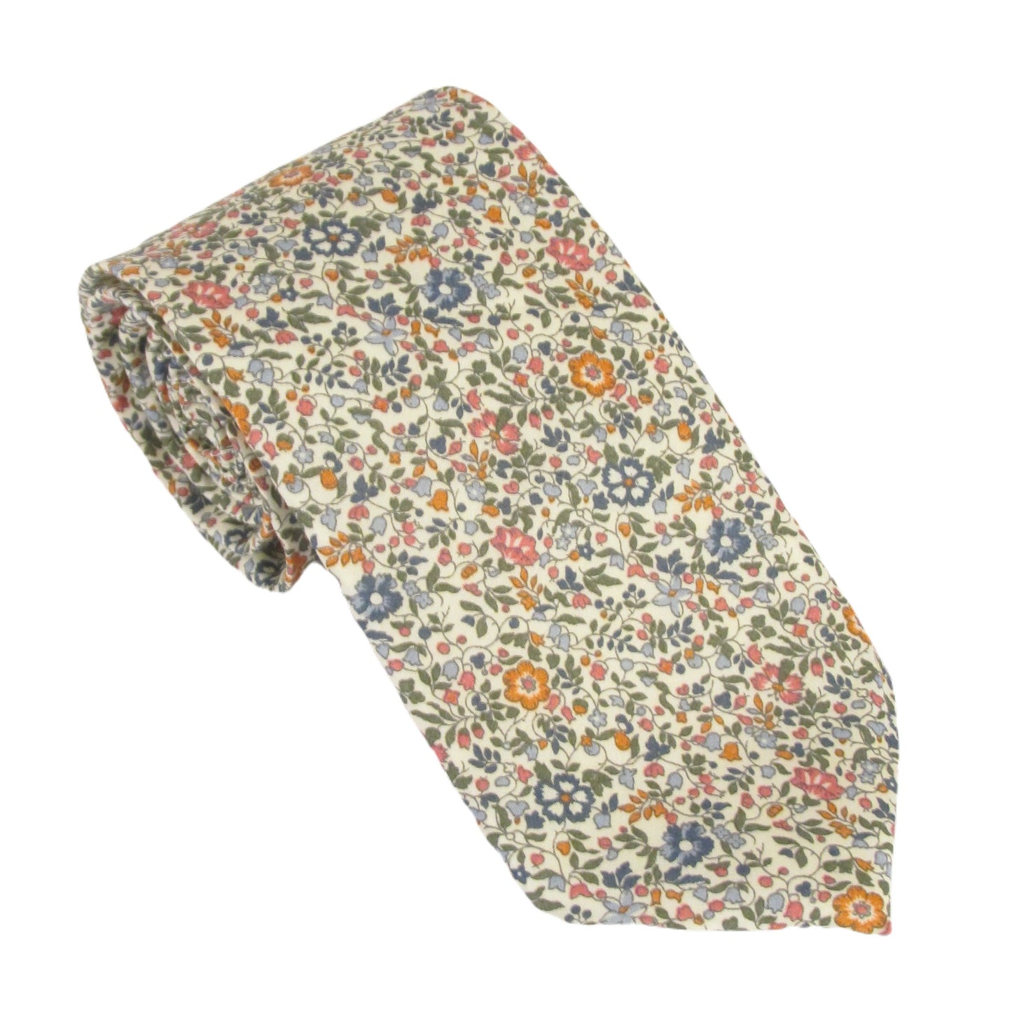 Van Buck - Tie Made from Liberty Fabric - Colour: Katie and Millie Tan