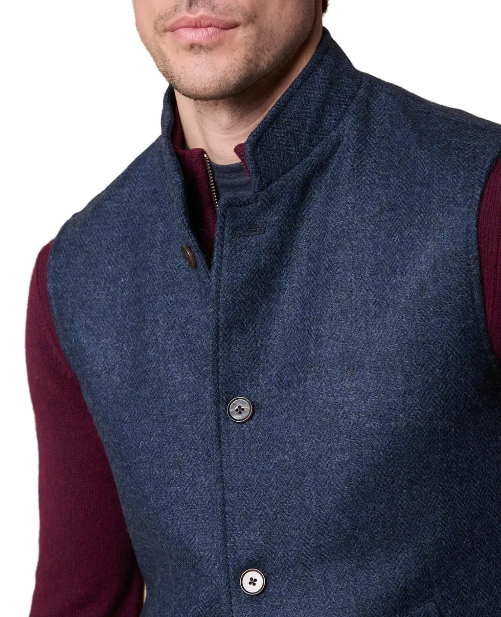 Cavan Donegal Tweed Gilet
