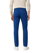Meyer Silverstone chinos in Navy – back model view