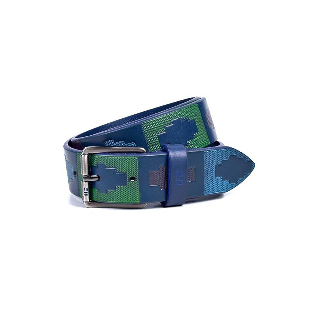 Deboss Print Leather Belt