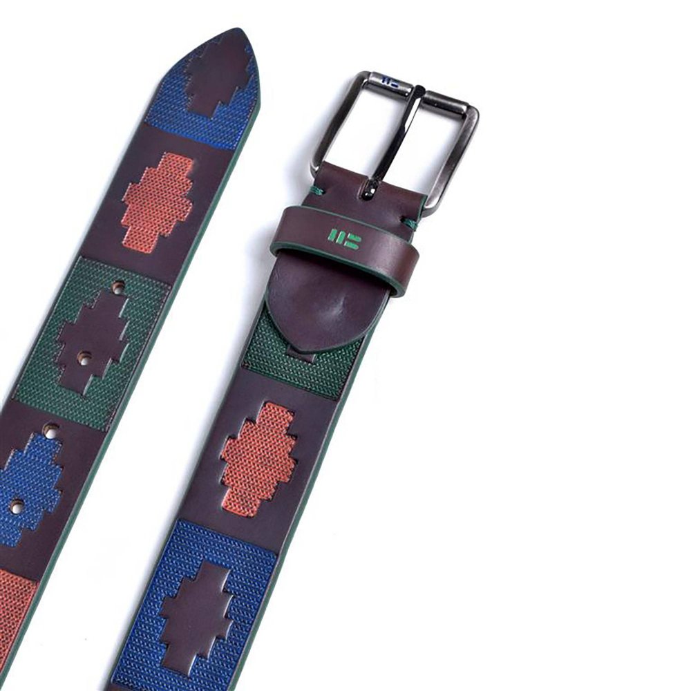 Deboss Print Leather Belt