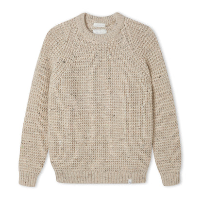 Peregrine - Waffle Crew Neck Jumper - Colour: Skiddaw