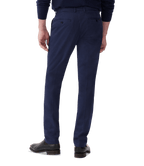 R.M.Williams Berwick stretch cotton chinos in Light Navy – product view four