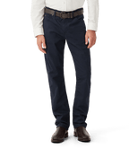 R.M.Williams Ramco 5 Pocket Jean in Navy - rear product view